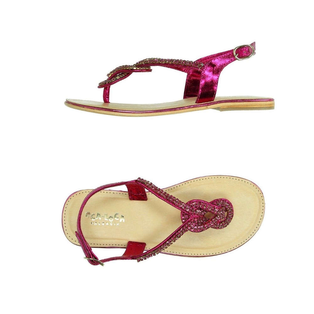 Oca-Loca 100% Leather Sandals, Size 37 (7)